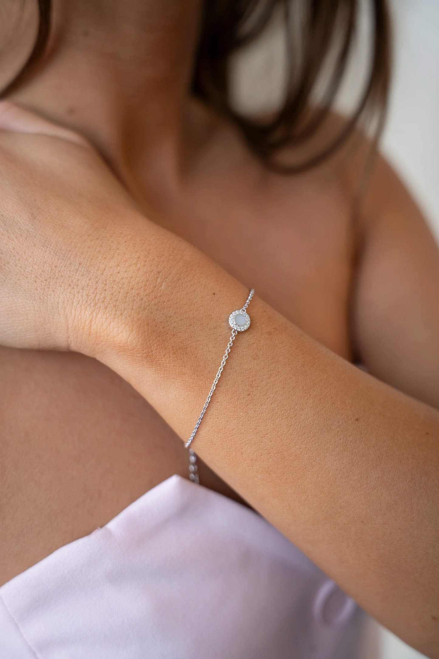 Juul | Muttermilch Armband Silber