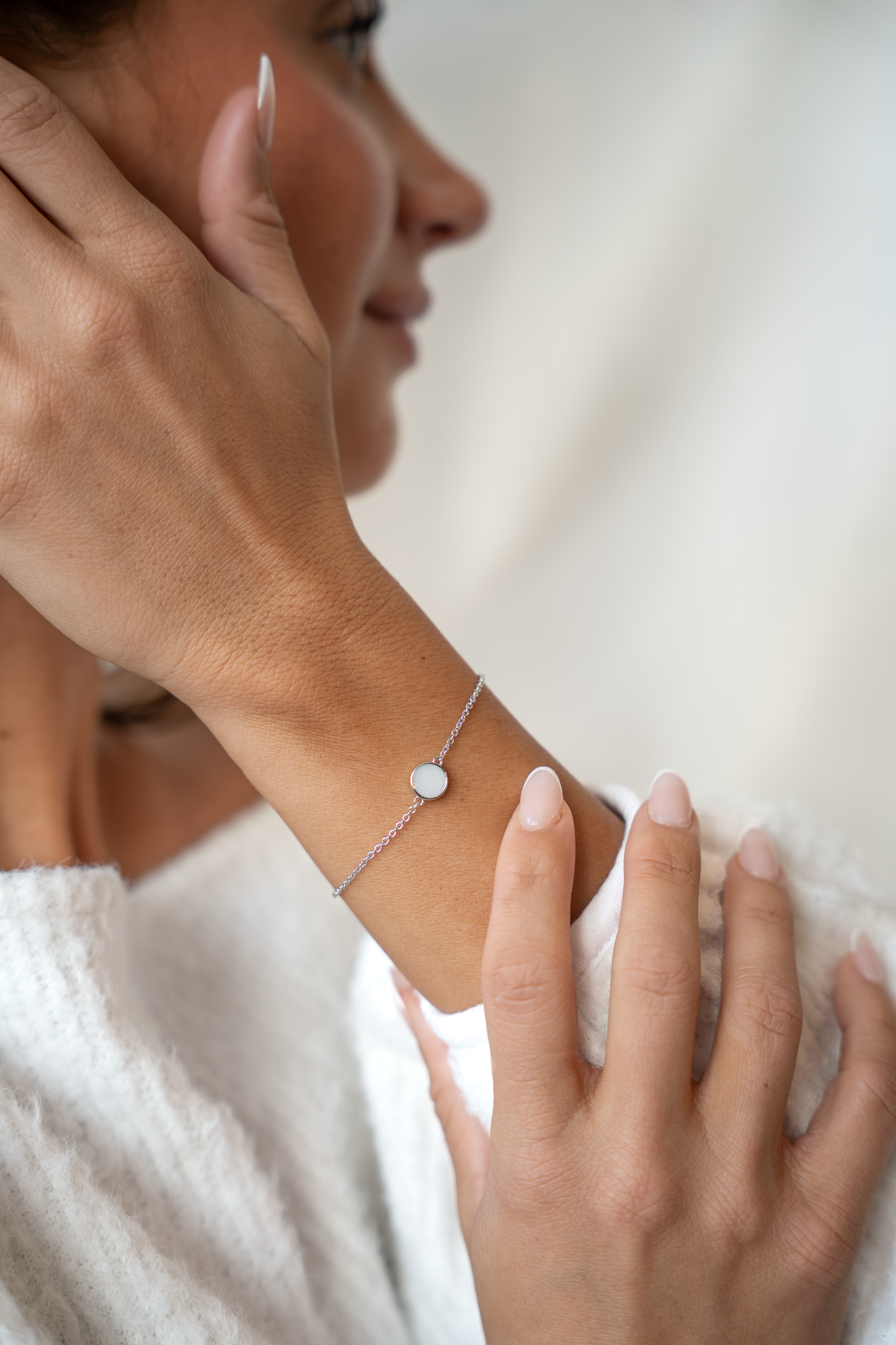 Lis | Muttermilch Armband Silber