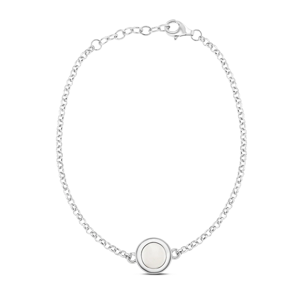 Circle of Life | Muttermilch Armband Silber