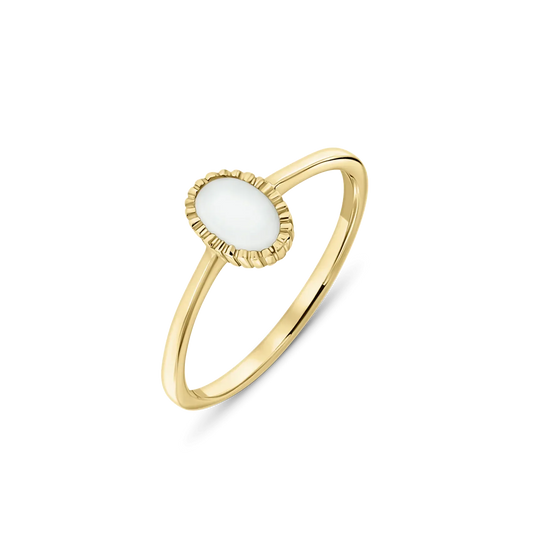 Lauren | Muttermilchring Gold