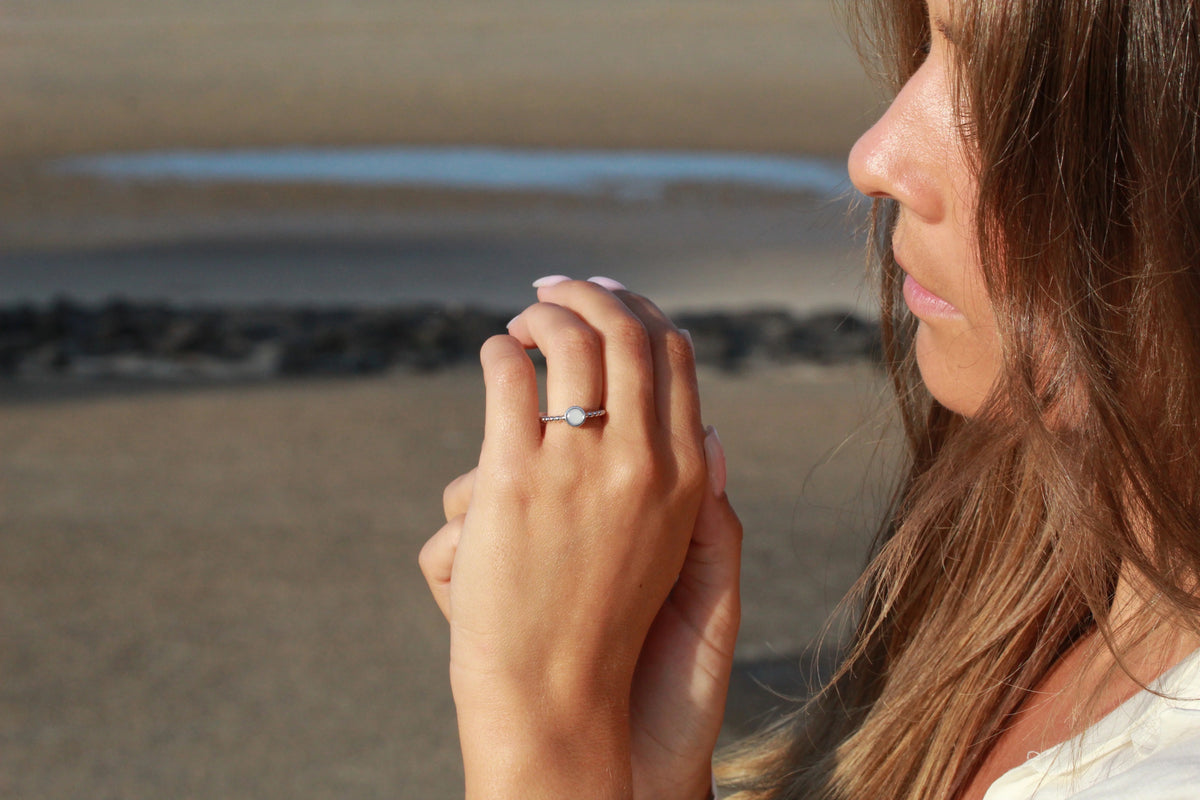 Isabelle | Muttermilchring Silber