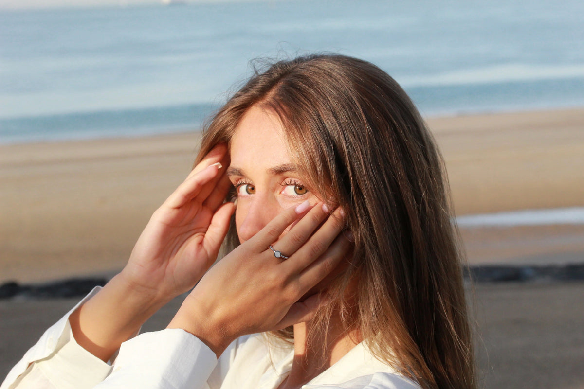 Isabelle | Muttermilchring Silber