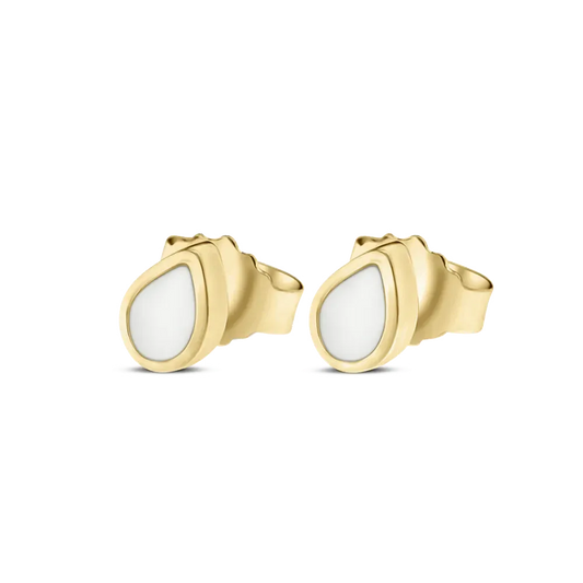 Mini Drop | Muttermilch Ohrstecker Gold
