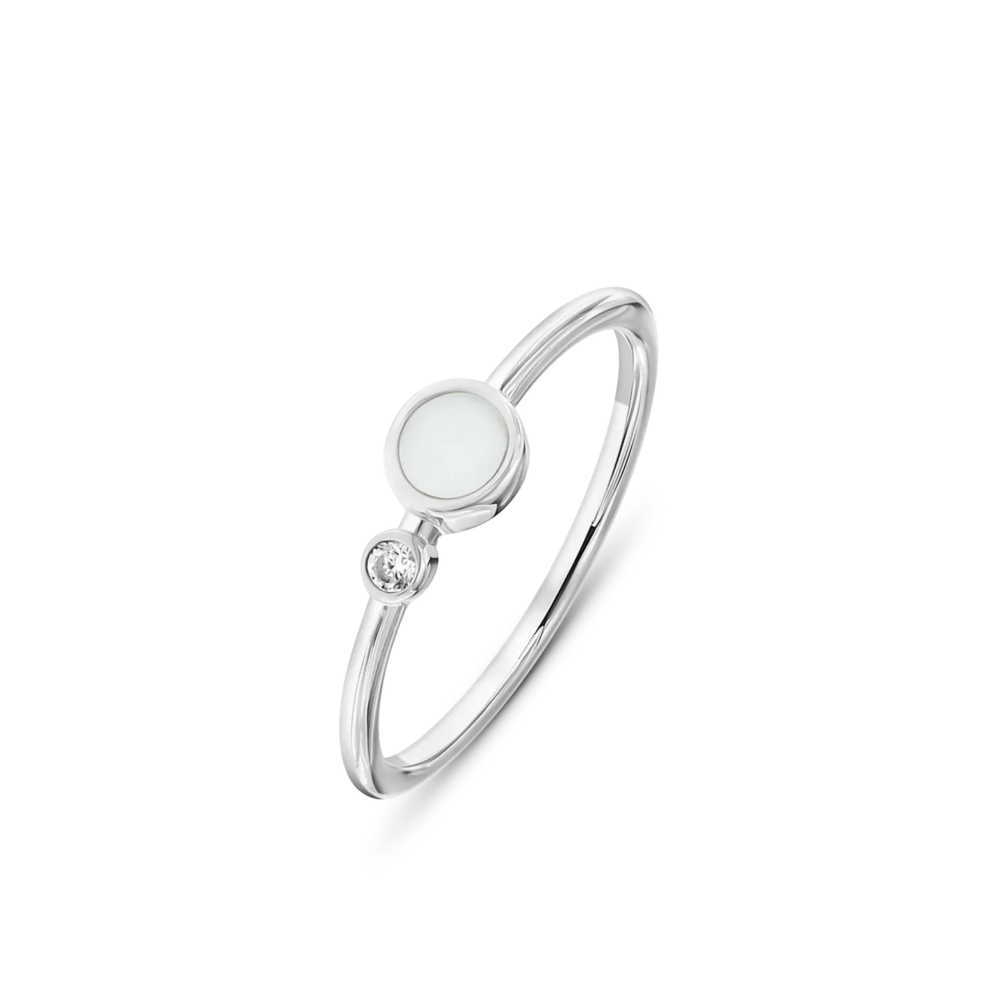 Giulia | Muttermilchring Silber