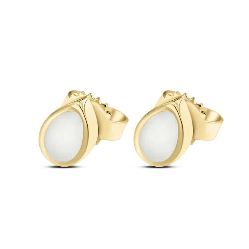 Drop | Muttermilch Ohrstecker Gold