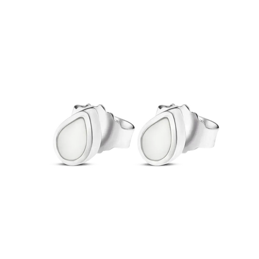 Mini Drop  | Muttermilch Ohrstecker Silber