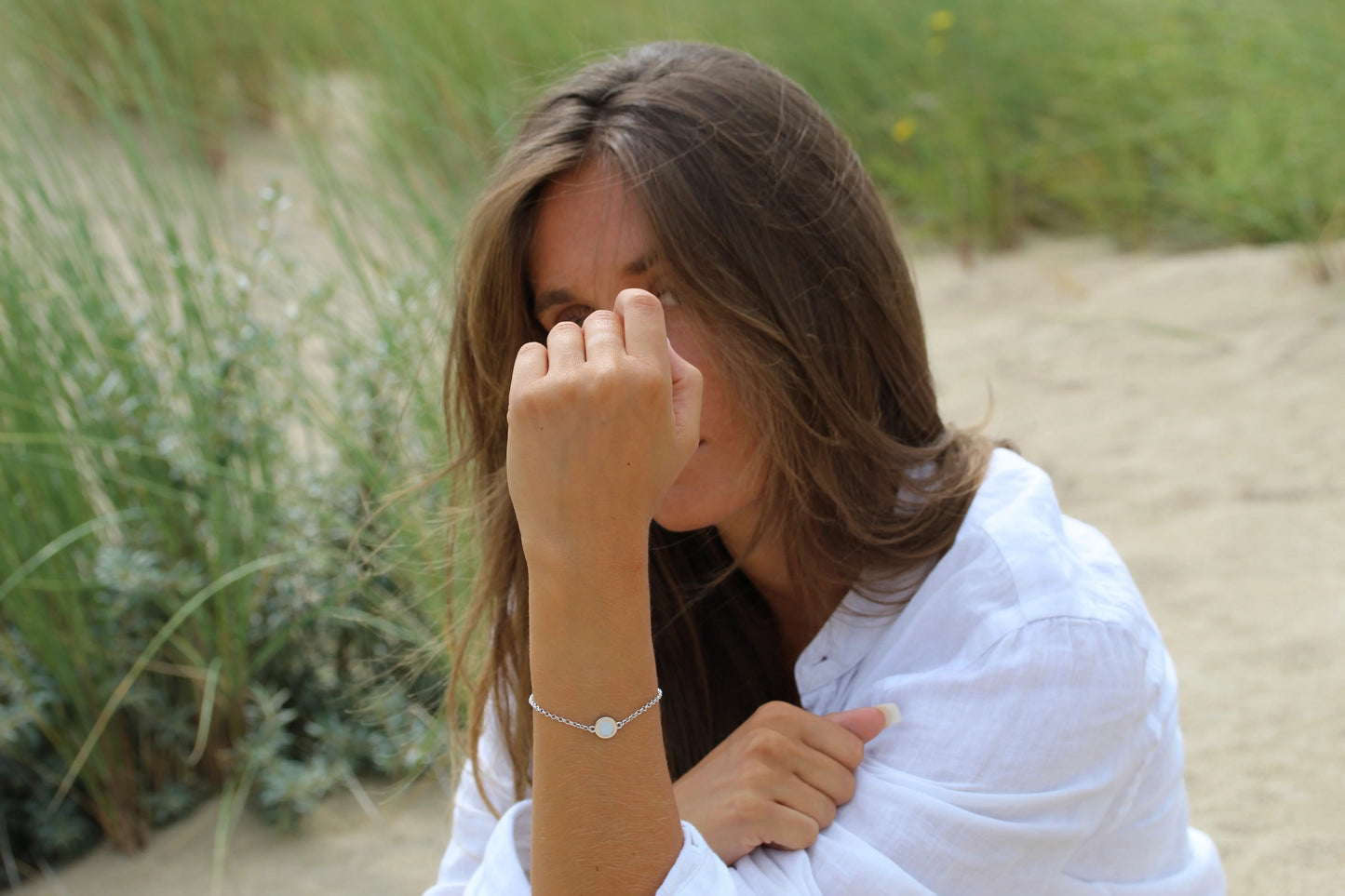 Circle of Life | Muttermilch Armband Silber