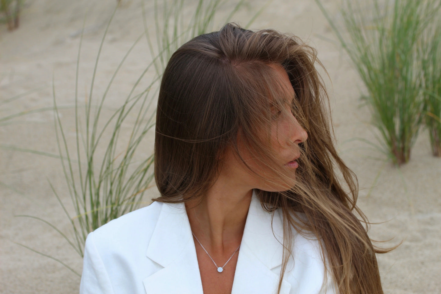 Lis | Muttermilch Kette Silber