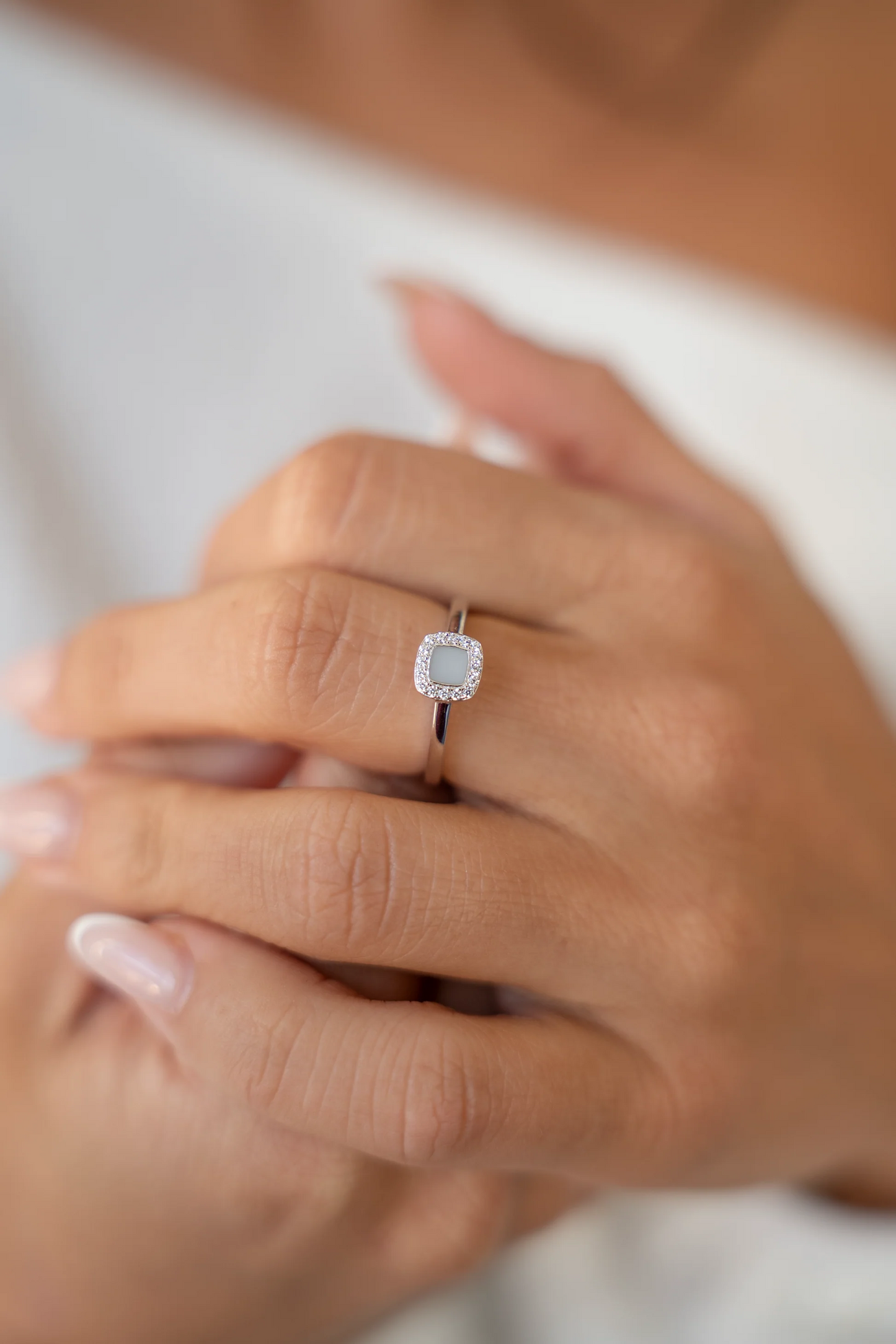 Lara | Muttermilchring Silber