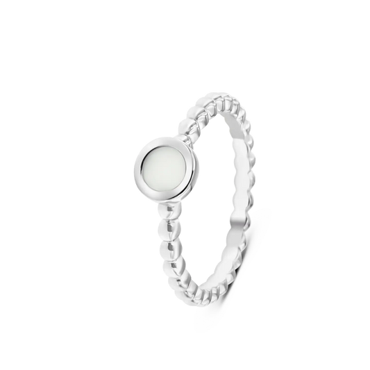 Isabelle | Muttermilchring Silber