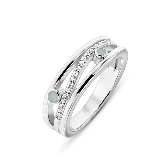 Charlotte | Muttermilchring Silber