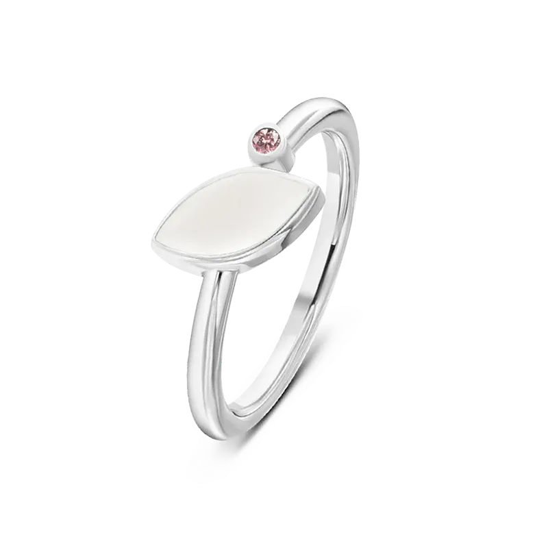 Lina | Muttermilchring Silber