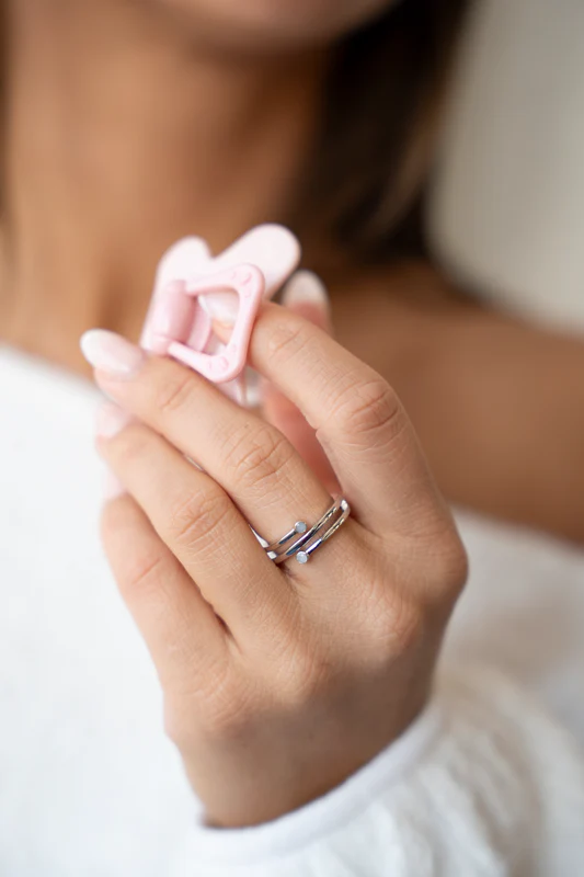 Aurore | Muttermilchring Silber