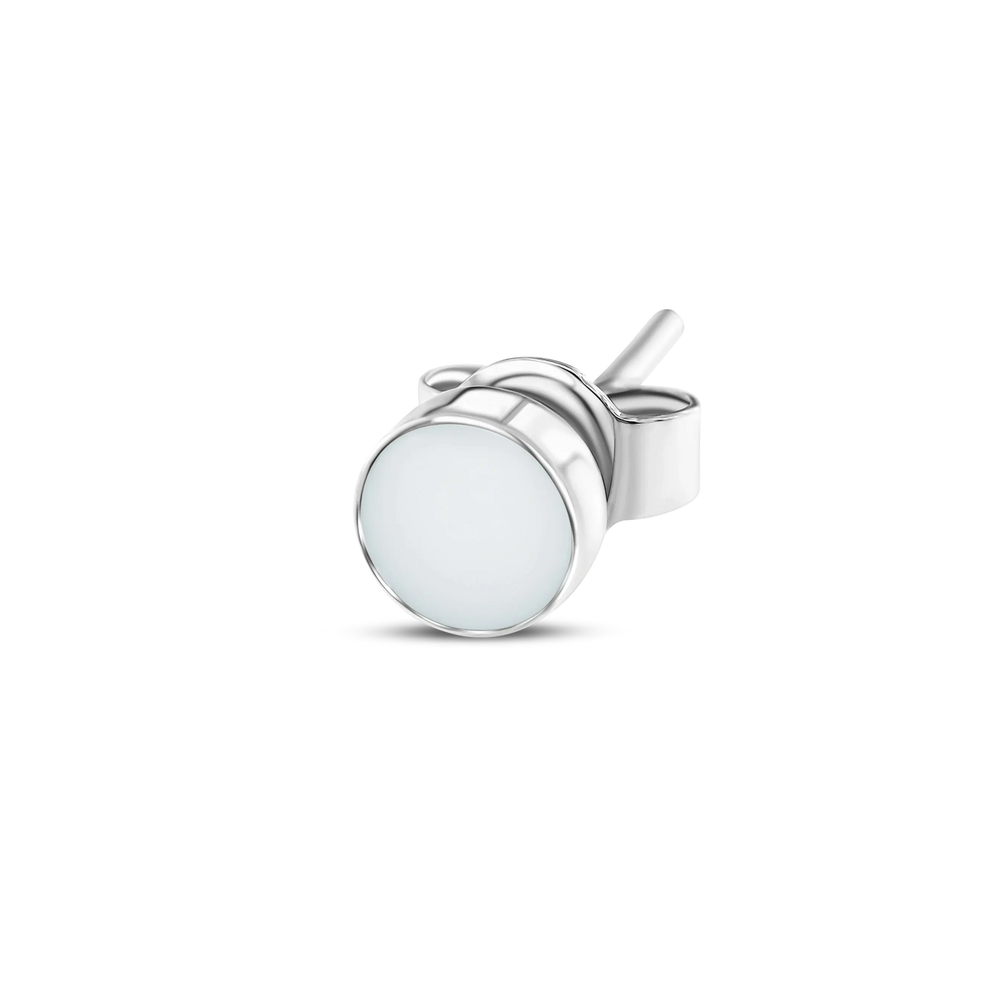 Mini Lis  | Muttermilch Ohrstecker Silber