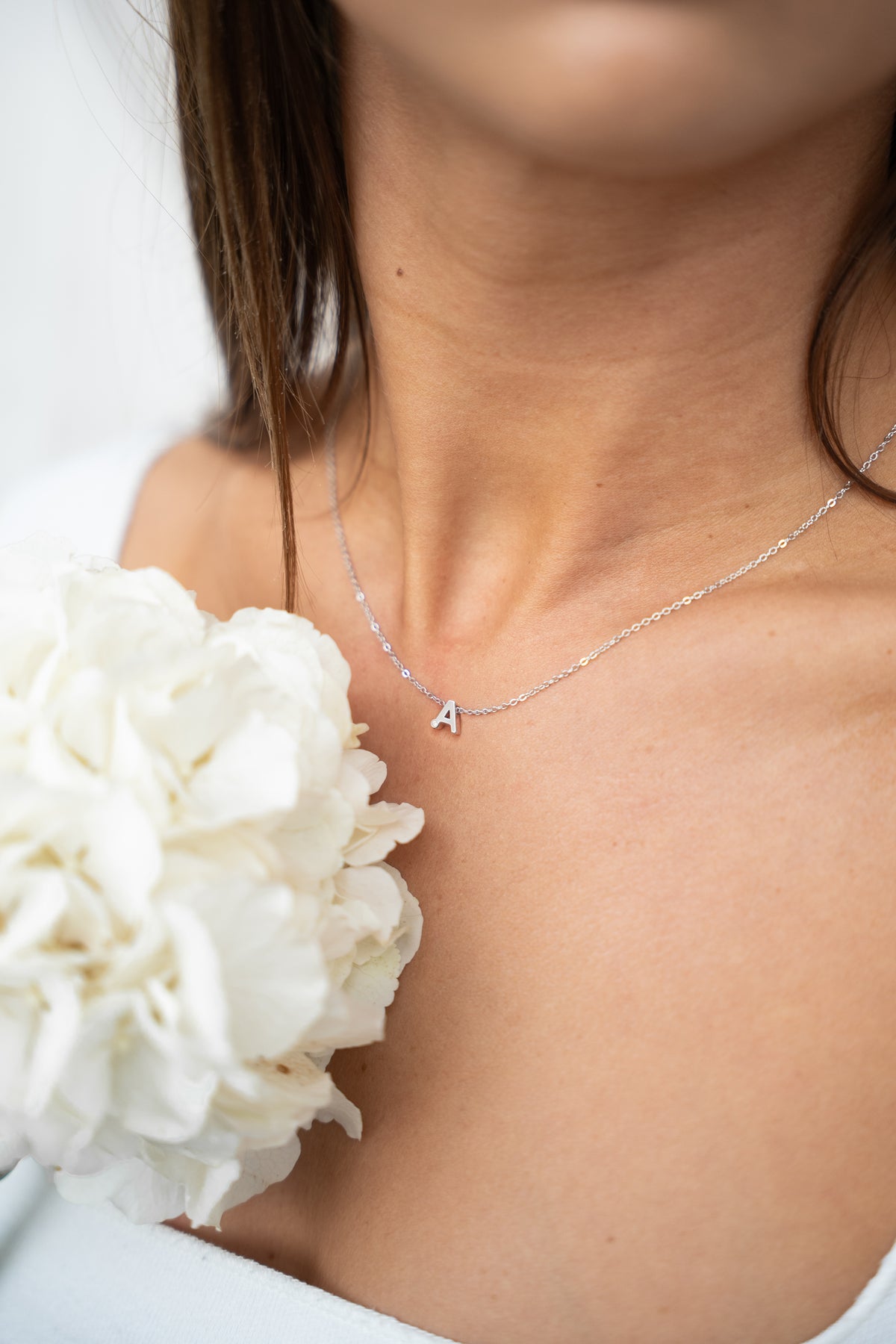 Alix | Muttermilch Initialen-Kette Gold